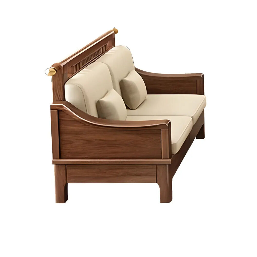 Natural Finish Ash Frame Couch Nora - Image 2