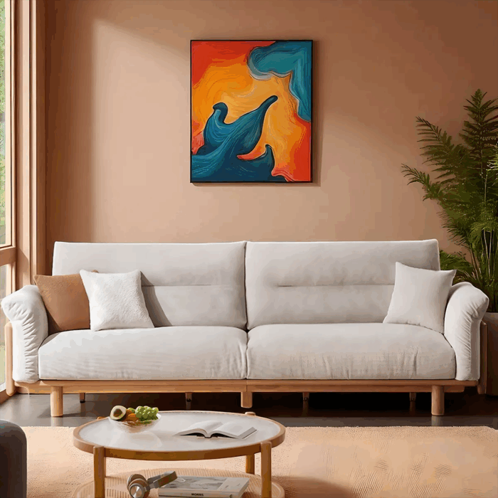 Bright Grain Ashwood Couch Sturdy Frame Vale