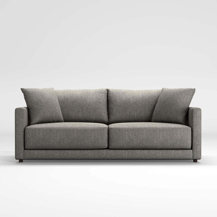 Low Profile Fabric Sofa Gather Hearth