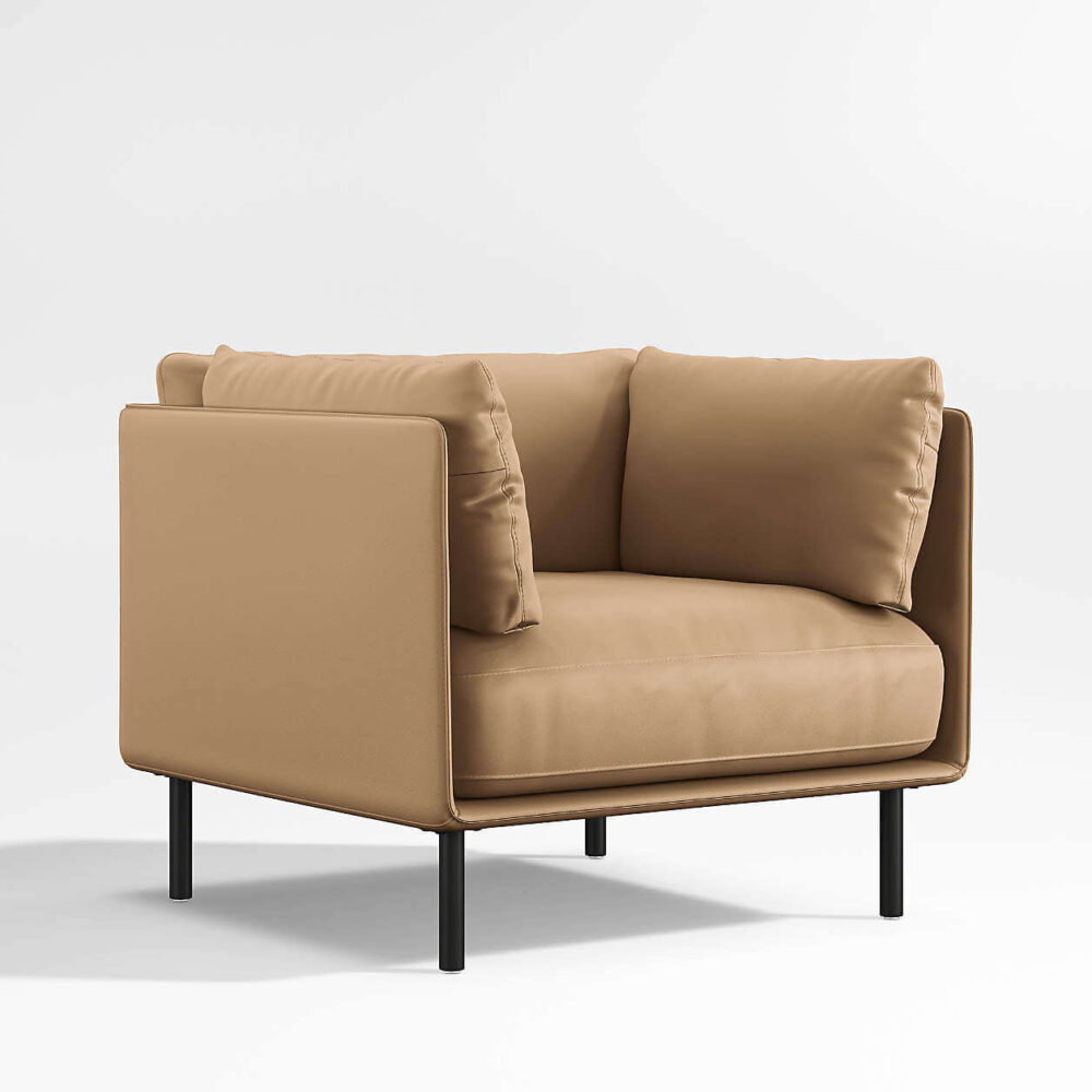 Low Profile Fabric Sofa Gather Hearth - Image 3