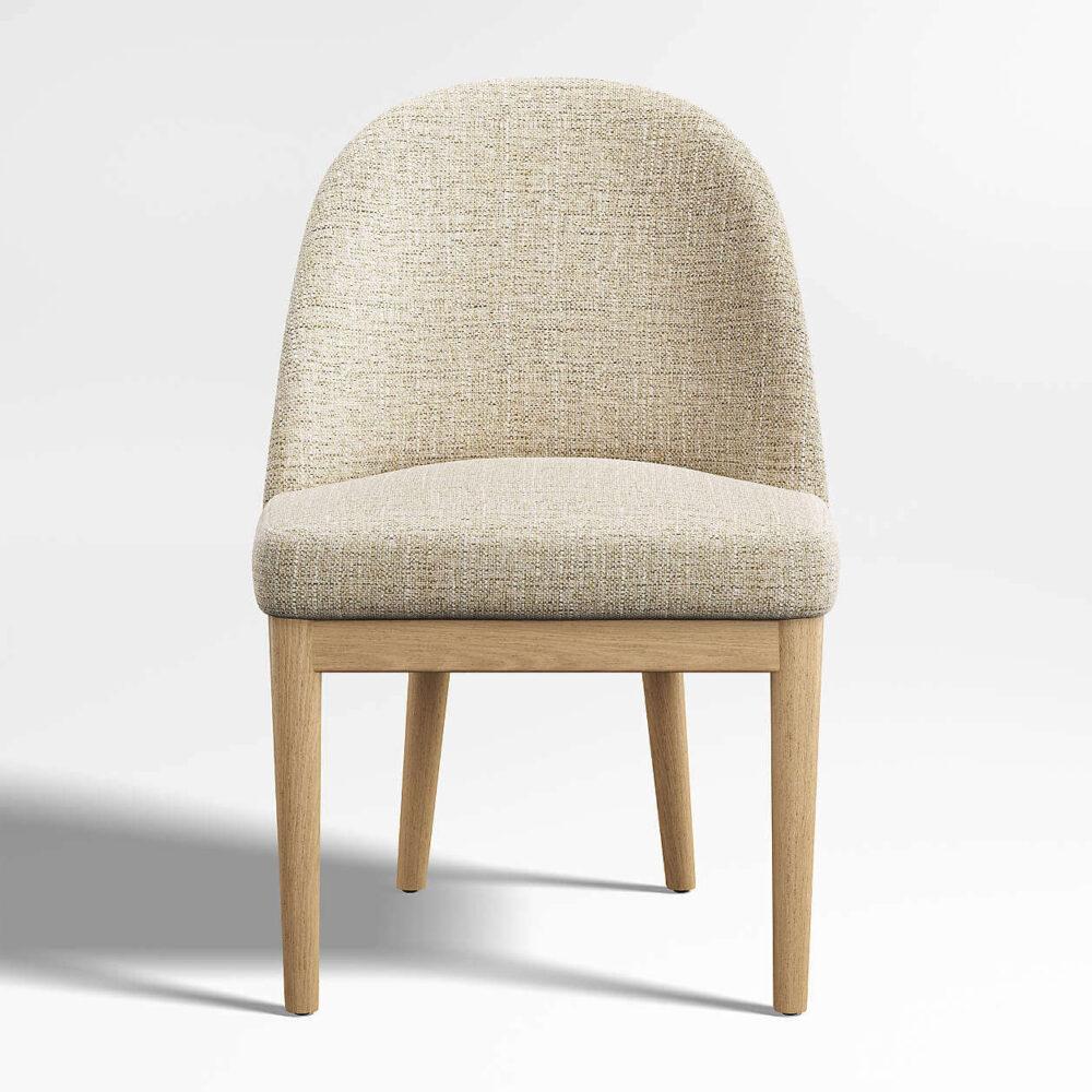 Natural Wood Dining Chair Paolo Meadow - Image 3