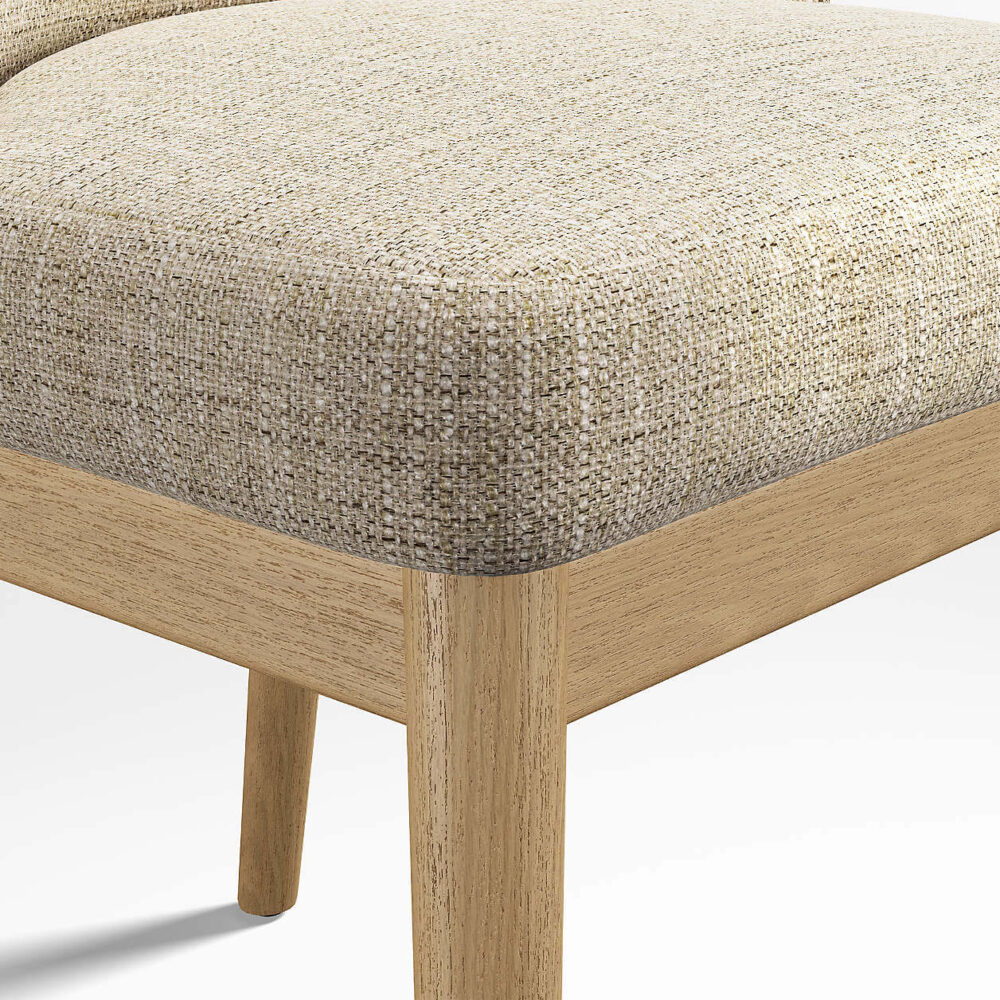 Natural Wood Dining Chair Paolo Meadow - Image 4