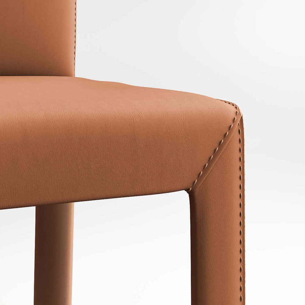 Top Grain Leather Dining Chair Vantage Roan - Image 2